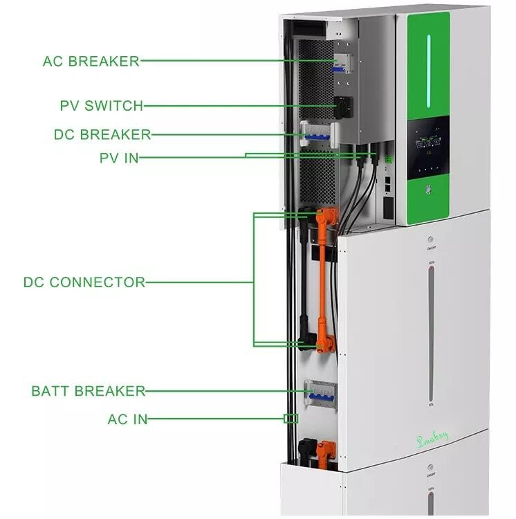 Bright Power Home Energy Storage All in One with Lithium Detail