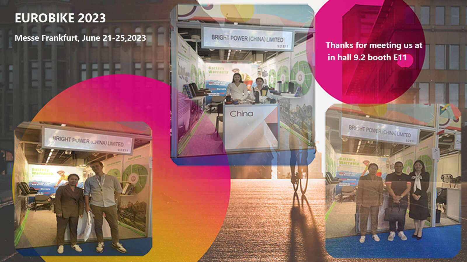 EUROBIKE 2023 Bright Power Exhibition Information